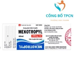 Mekotropyl 200mg/ml Mekophar - Thuốc phục hồi não thương tổn